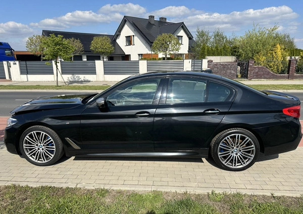 BMW Seria 5 cena 125900 przebieg: 134567, rok produkcji 2017 z Pyrzyce małe 407